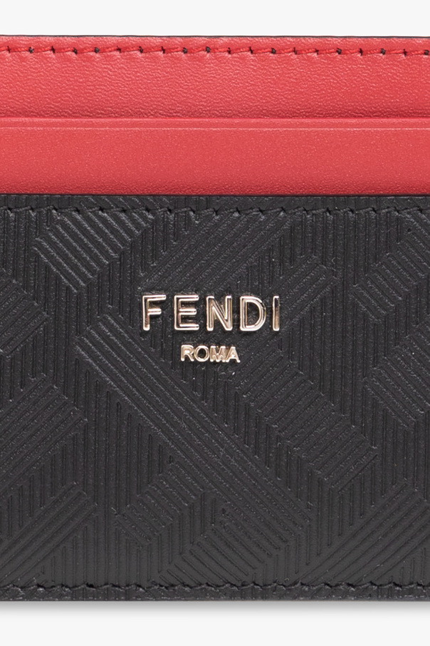 Fendi Fendi FF motif denim jacket