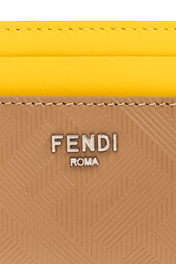 Fendi Leather card holder
