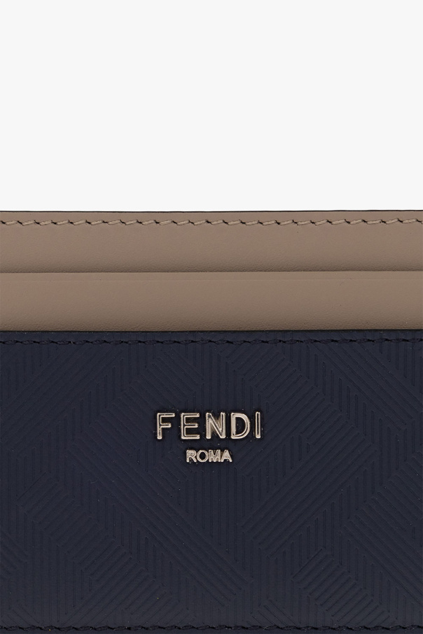 Fendi Leather card holder