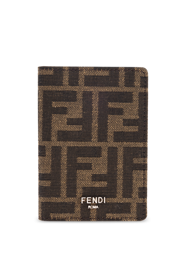 Monogrammed card case od Fendi