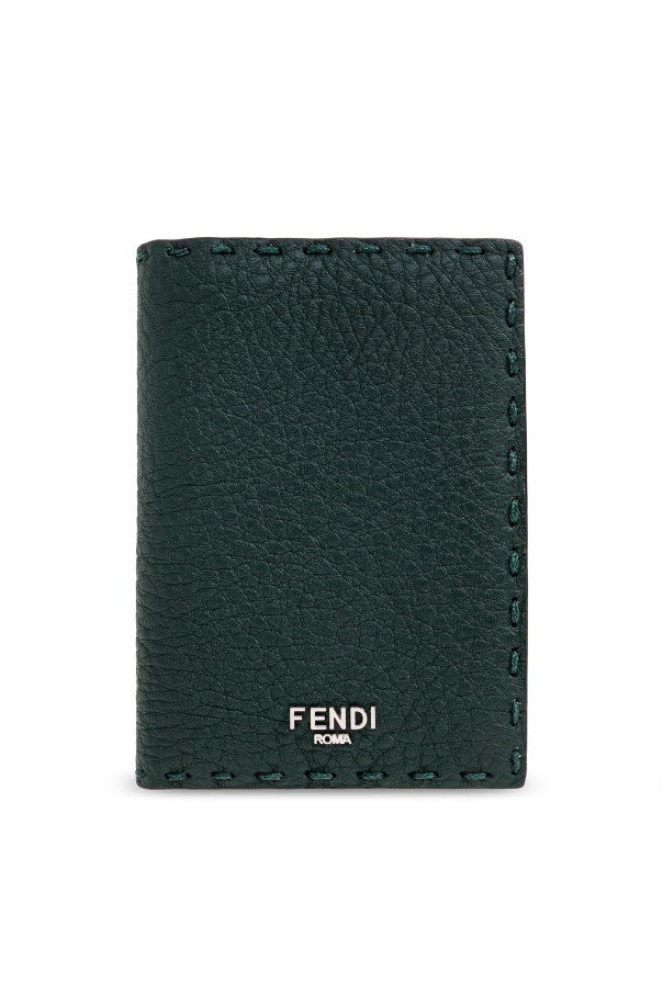Leather card holder od Fendi