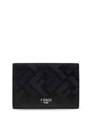 Card holder with monogram