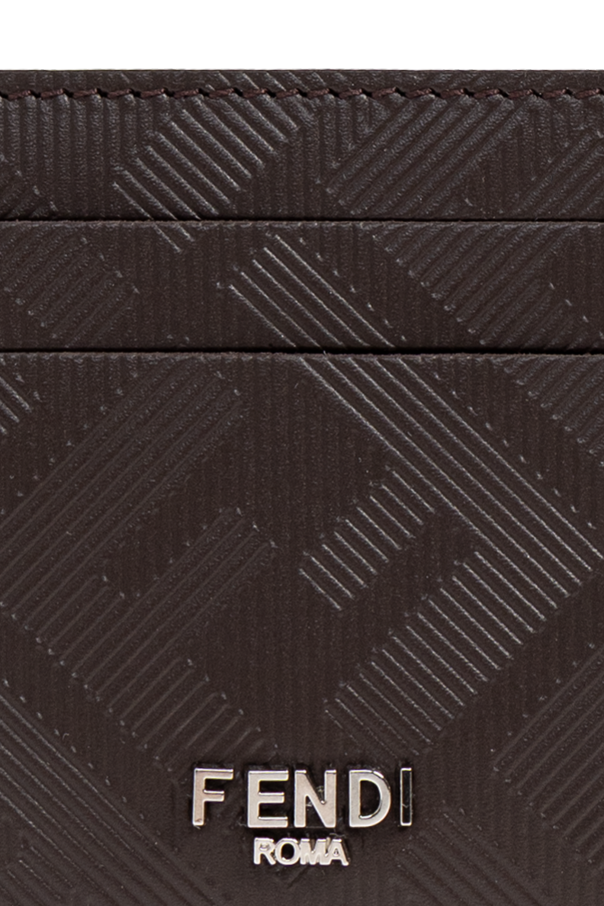 Fendi Leather card holder