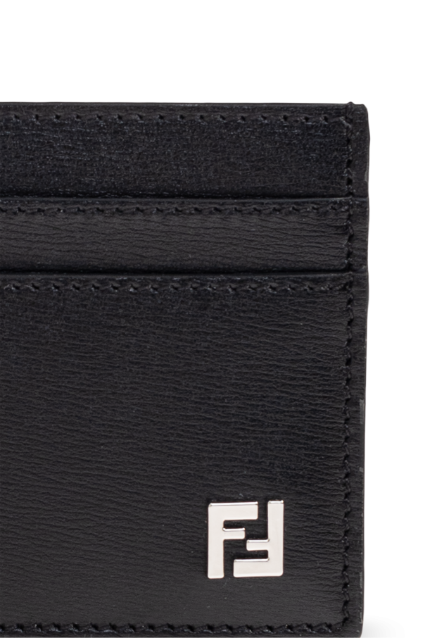 Fendi Funda para tarjeta con logo