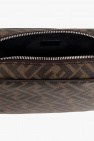 Fendi BROWN Wash bag with monogram