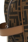 Fendi BROWN Wash bag with monogram