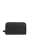 Fendi BROWN Monogram Cosmetic Bag