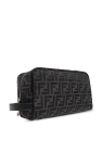 Fendi BROWN Monogram Cosmetic Bag
