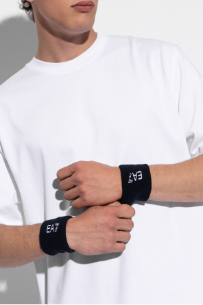 EA7 Emporio Armani Muñequeras con logo