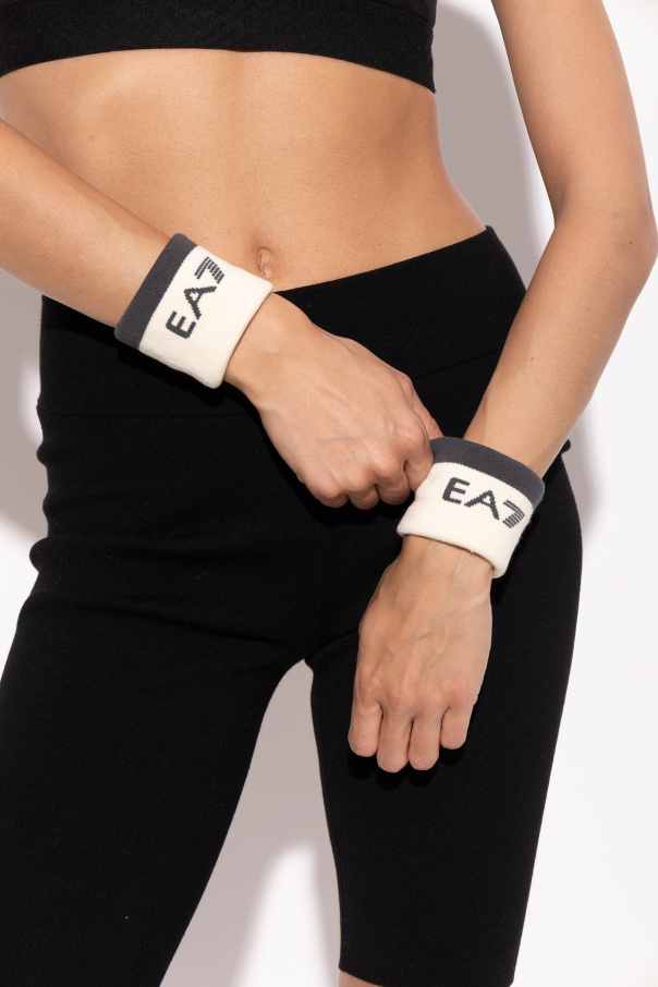 EA7 Emporio Armani Muñequeras con logo