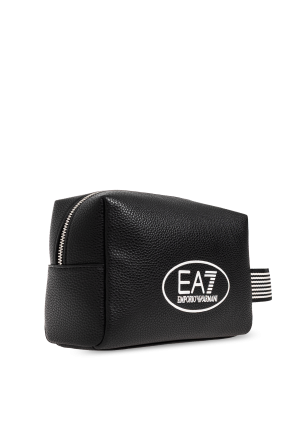 EA7 Emporio Armani Cosmetic bag with printed logo
