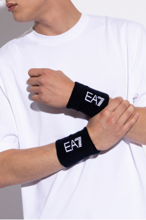 EA7 Emporio Armani Muñequeras con logotipo