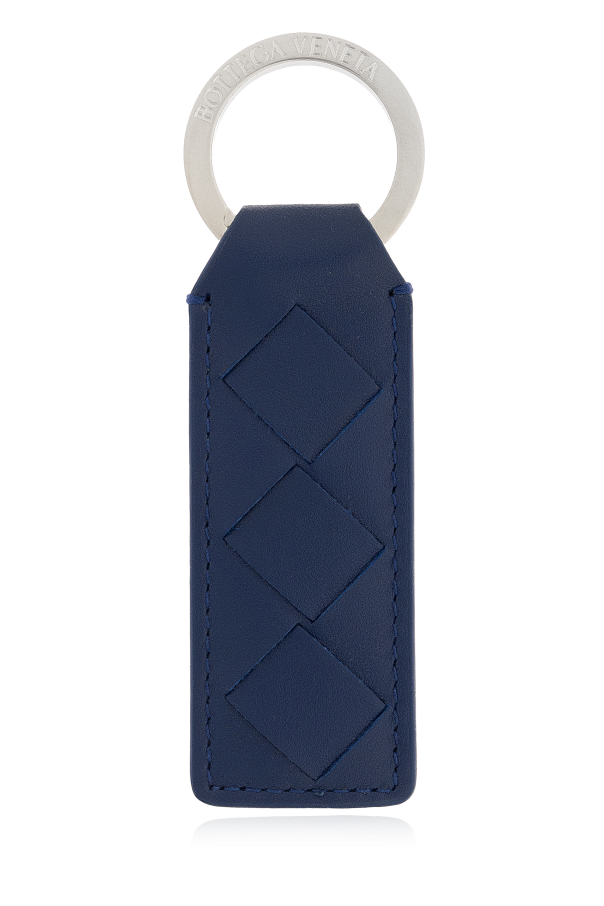 Keyring with leather strap od Bottega Veneta