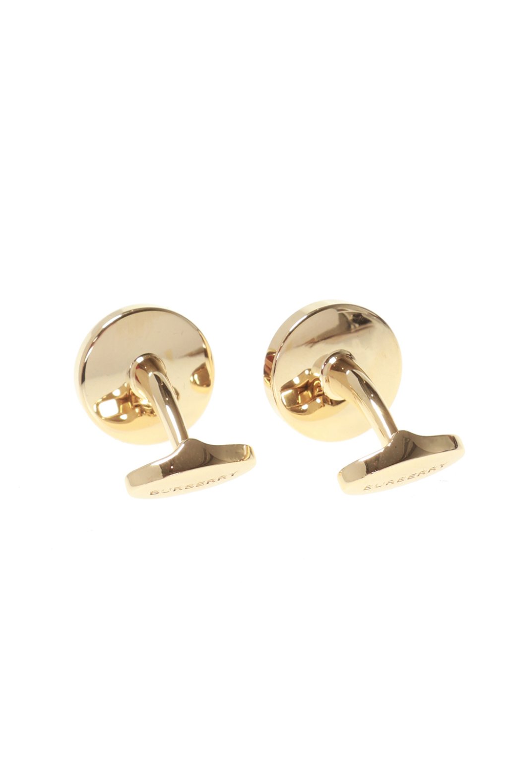 Gold Branded cufflinks Burberry - Vitkac Norway