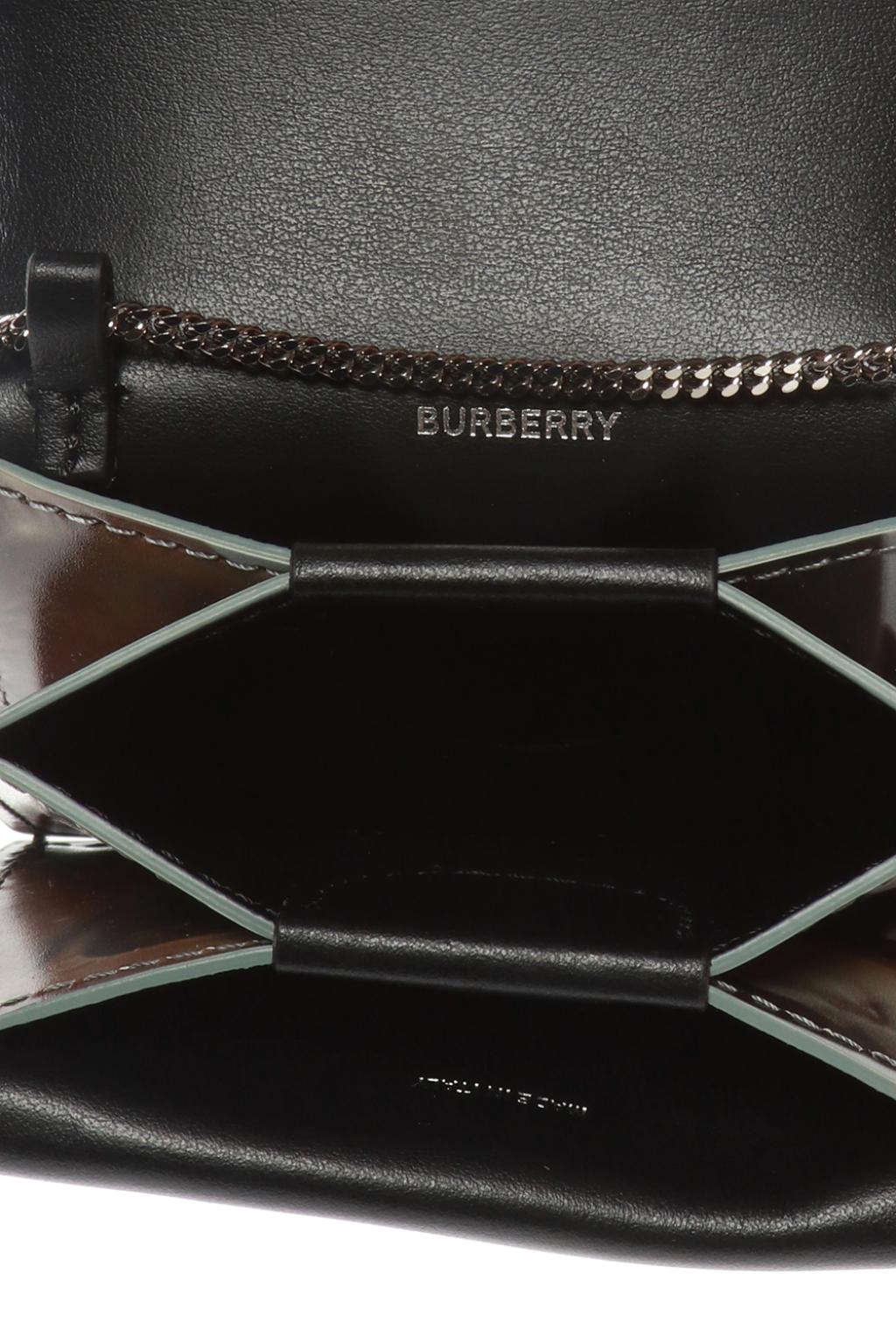 burberry card holder on chain