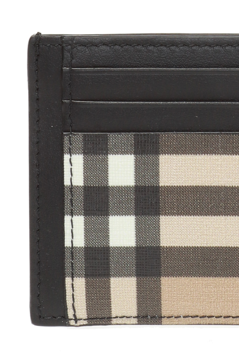 Men's Vintage Check Card Holder by Burberry