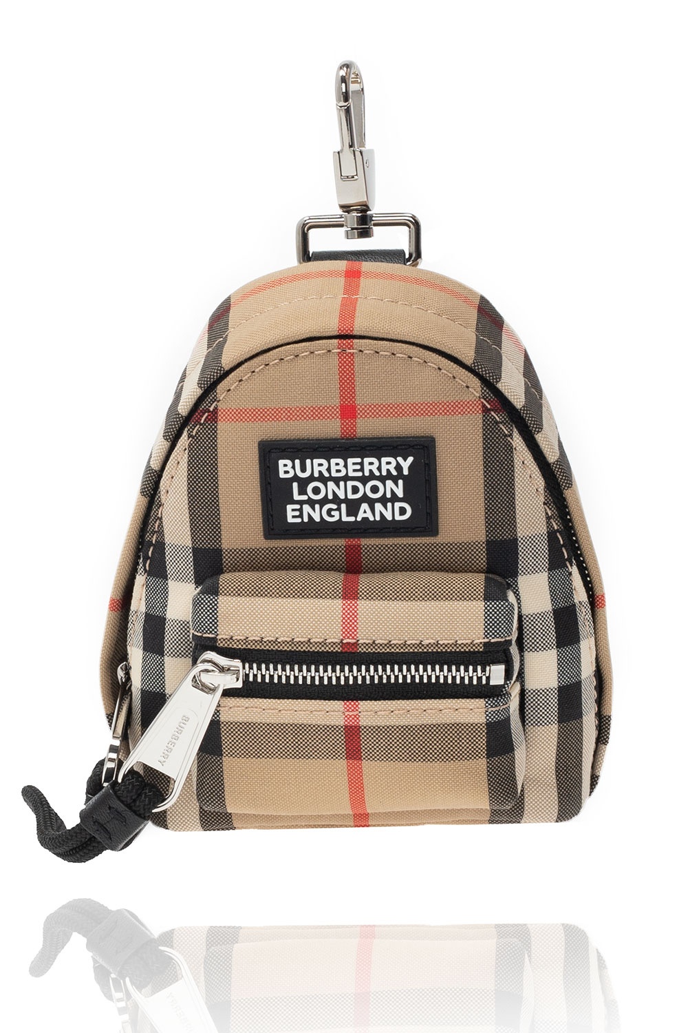 Burberry Backpack keyring | small Burberry Pumps mit Vintage-Check 55mm  Nude | Men's Accessories | IetpShops