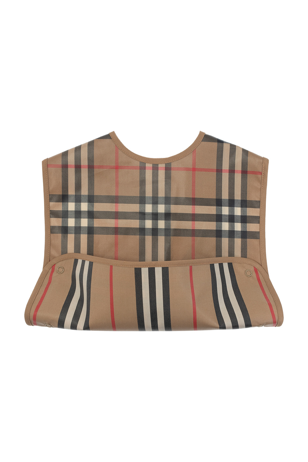 burberry crystal Kids Checked bib