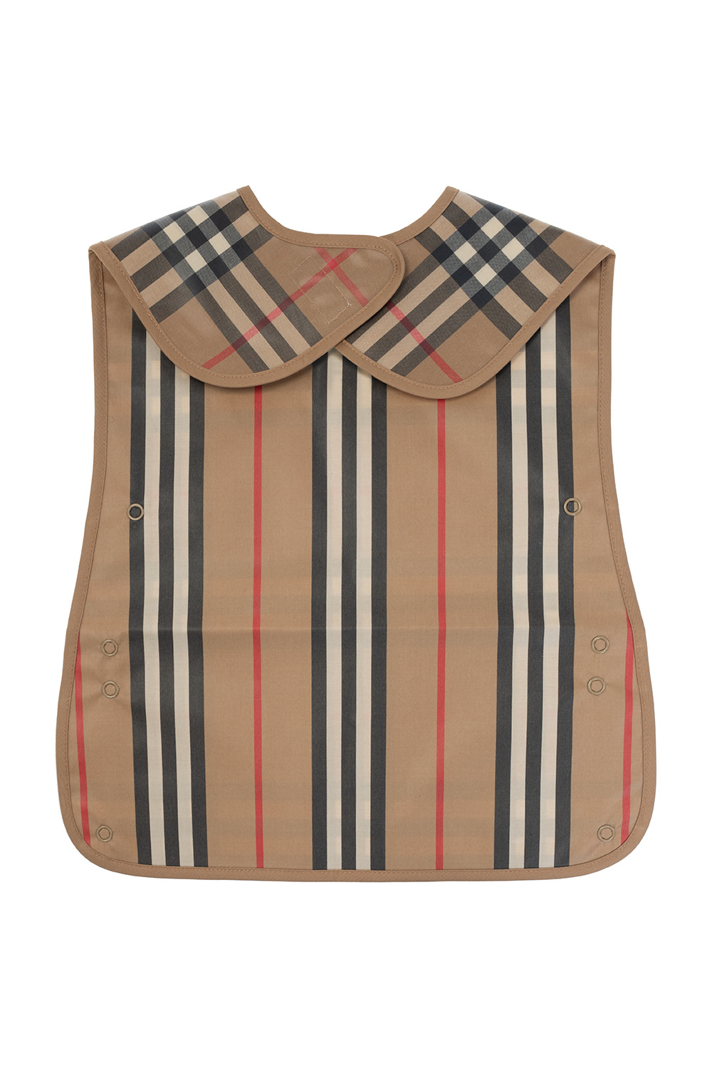 burberry crystal Kids Checked bib