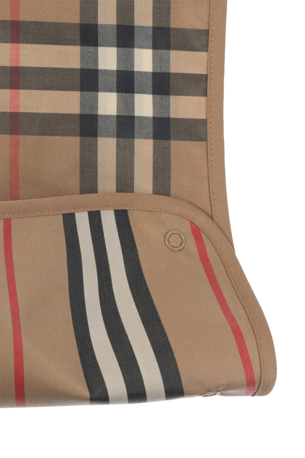 Burberry Kids Checked bib