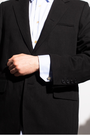 Embossed cufflinks od Burberry