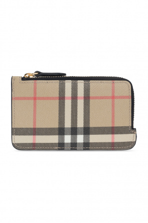 Burberry reversible check-print belt