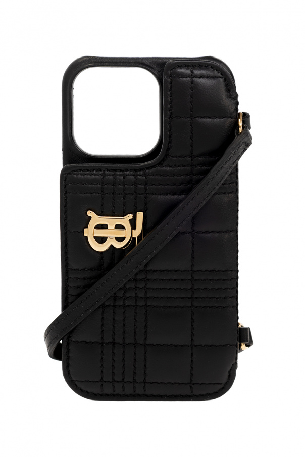 Burberry OLYMPIA ‘Lola’ iPhone case with strap