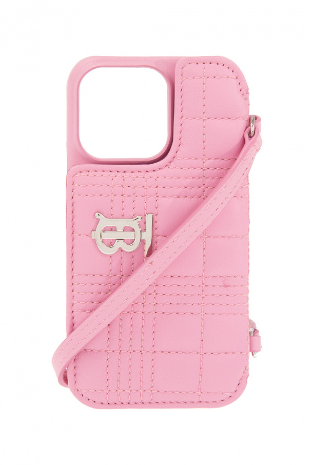 Burberry ‘Lola’ iPhone case with strap