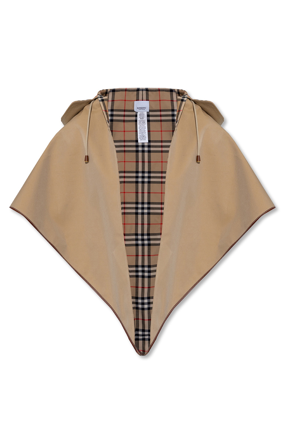 Burberry Hooded cloak