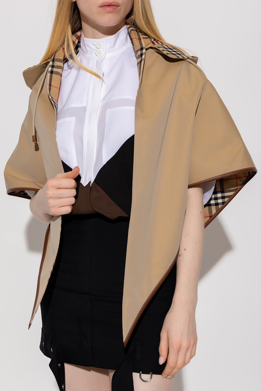 Burberry Hooded cloak