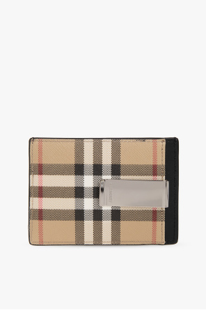 burberry Stripe Patterned card case