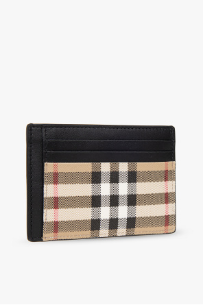 Burberry Patterned card case