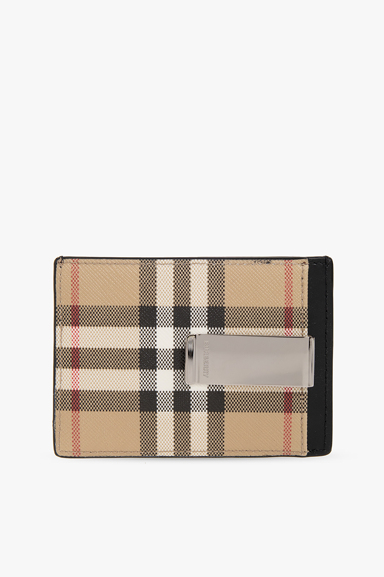 Burberry Patterned card case