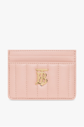 Leather card case with logo od Burberry