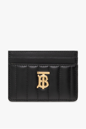 Leather card case with logo od Burberry
