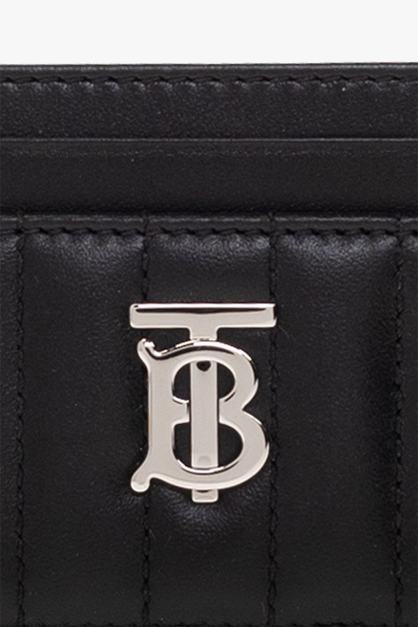 Burberry canvas Card case with logo
