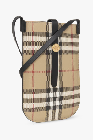burberry reg ‘Anne’ phone pouch with strap