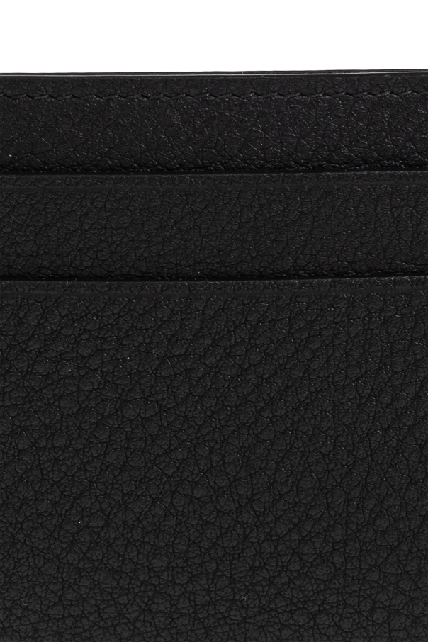 Balenciaga Lederkartenetui mit Logo