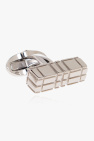 Burberry SILVER Checked cufflinks