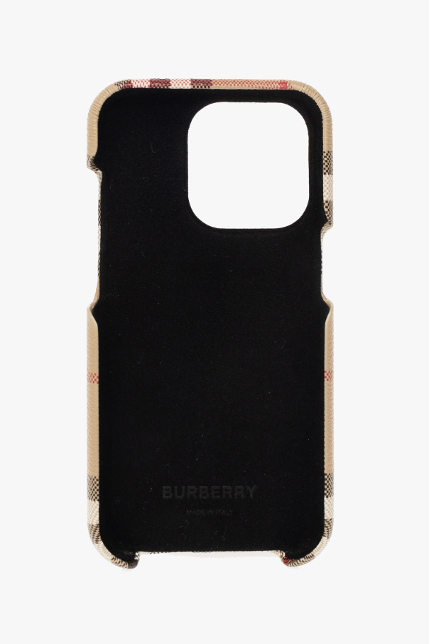 Burberry PATTERN Etui na iPhone 14 Pro