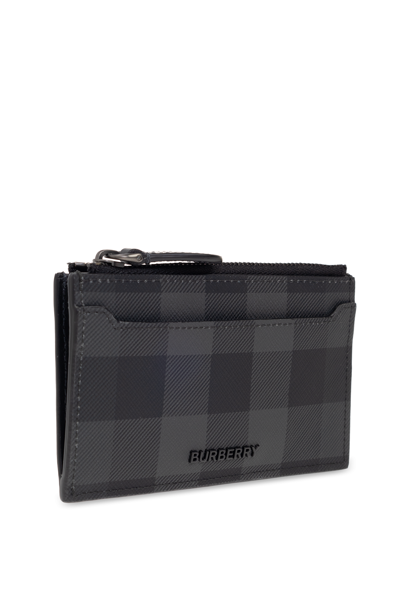 Burberry Checked card holder