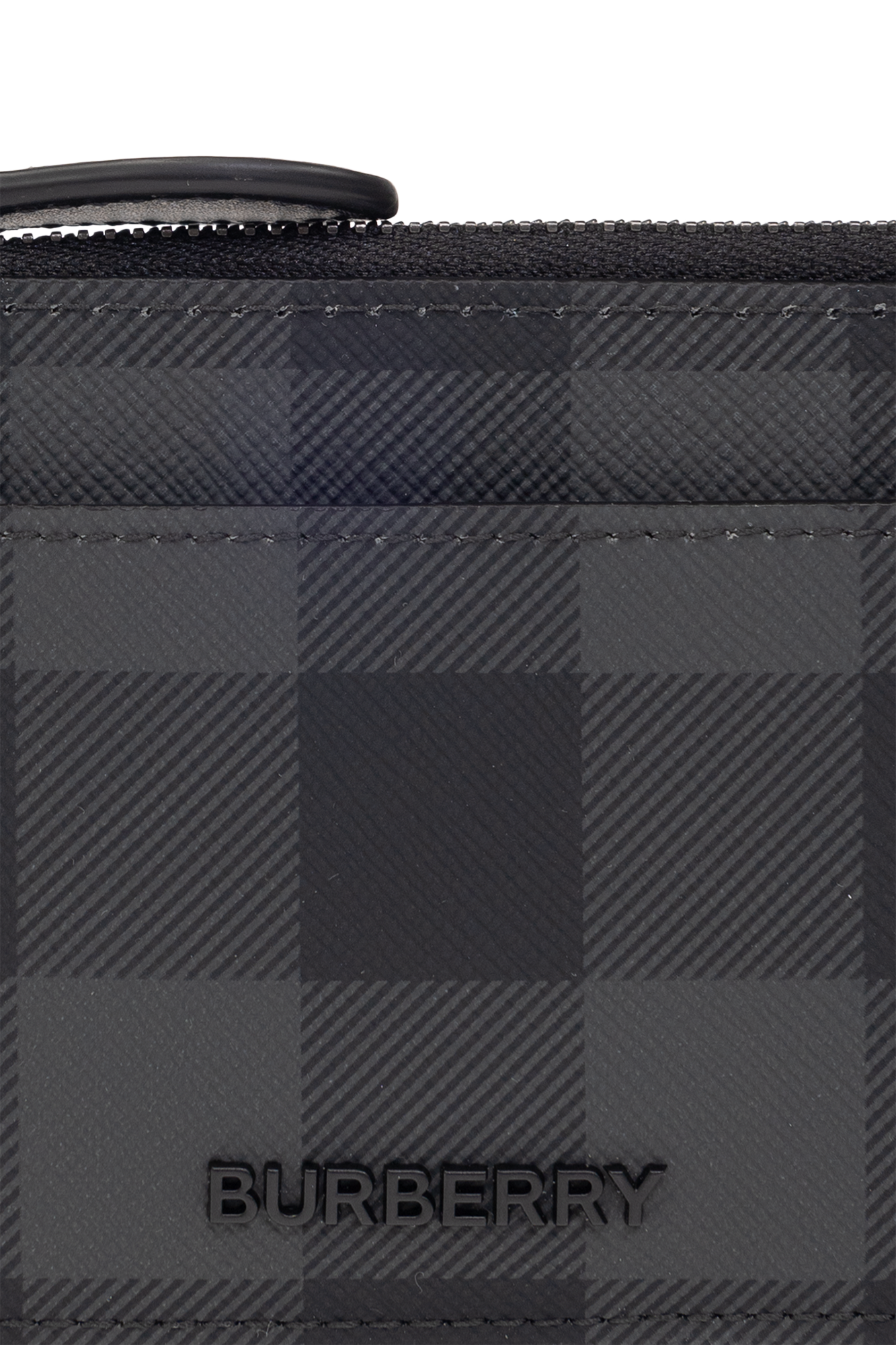 Burberry Checked card holder