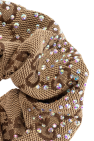 Gucci Hair scrunchie with shimmering appliqués