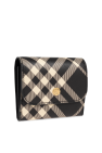 Burberry BLACK Wallet with check pattern