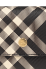 Burberry BLACK Wallet with check pattern