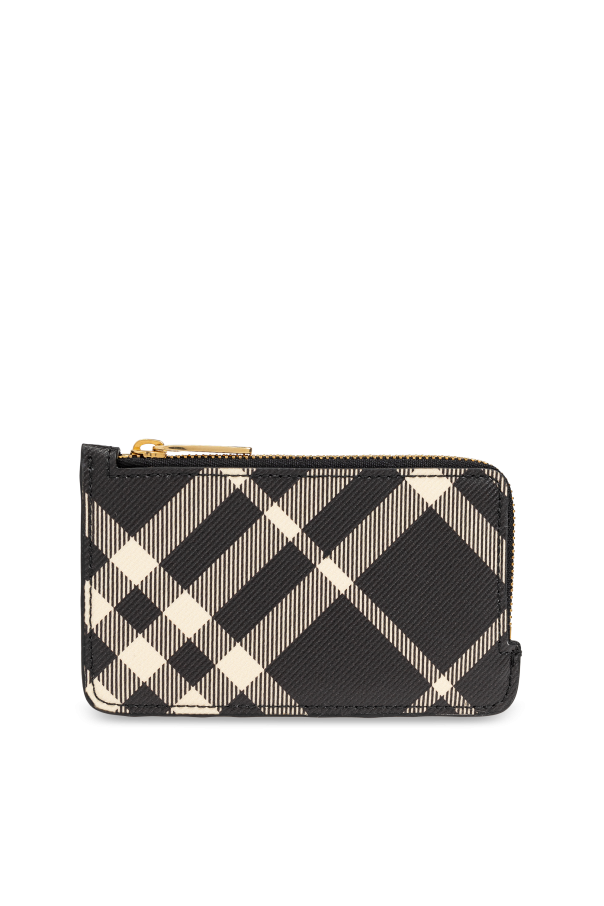 Burberry Check card case