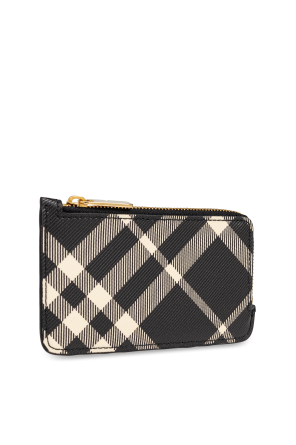 Burberry Check card case