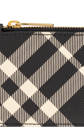 Burberry Check card case