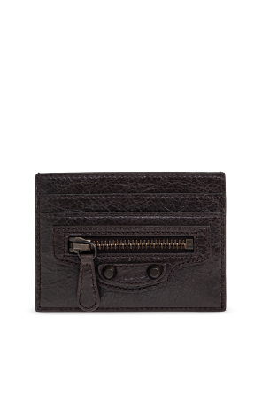 Funda de cuero para tarjetas