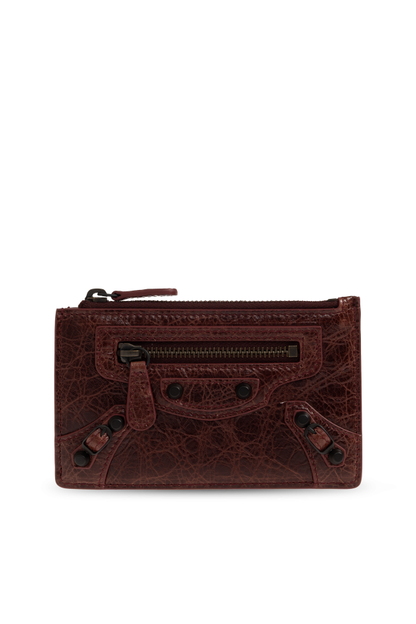 Leather card holder ‘Le City Long’ od Balenciaga